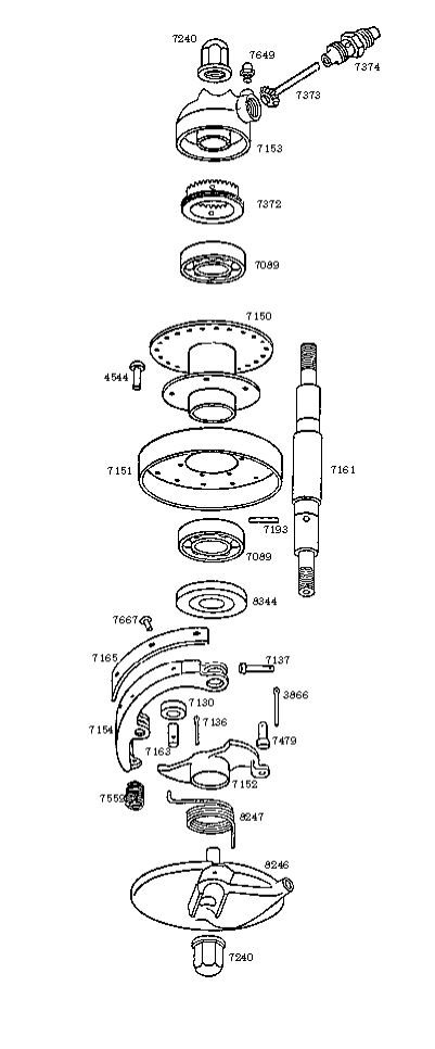 8359 Housing for Speedometer drive 1937-38 10A